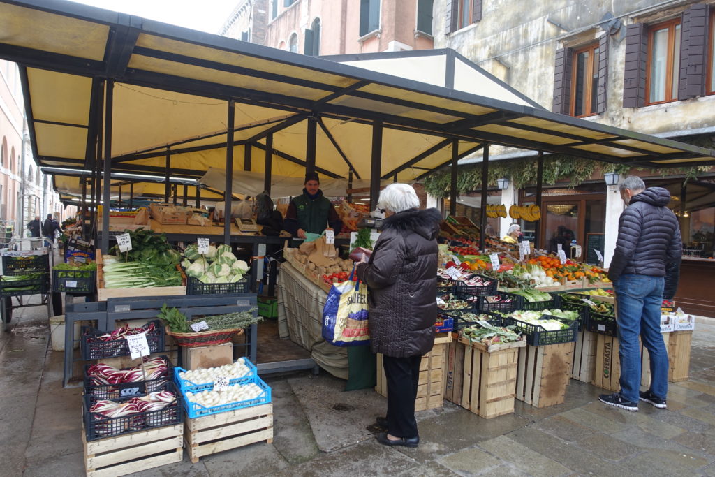 ヴェネツィアの魚市場